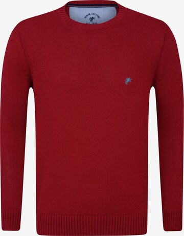 DENIM CULTURE Pullover 'Brian' in Rot: predná strana