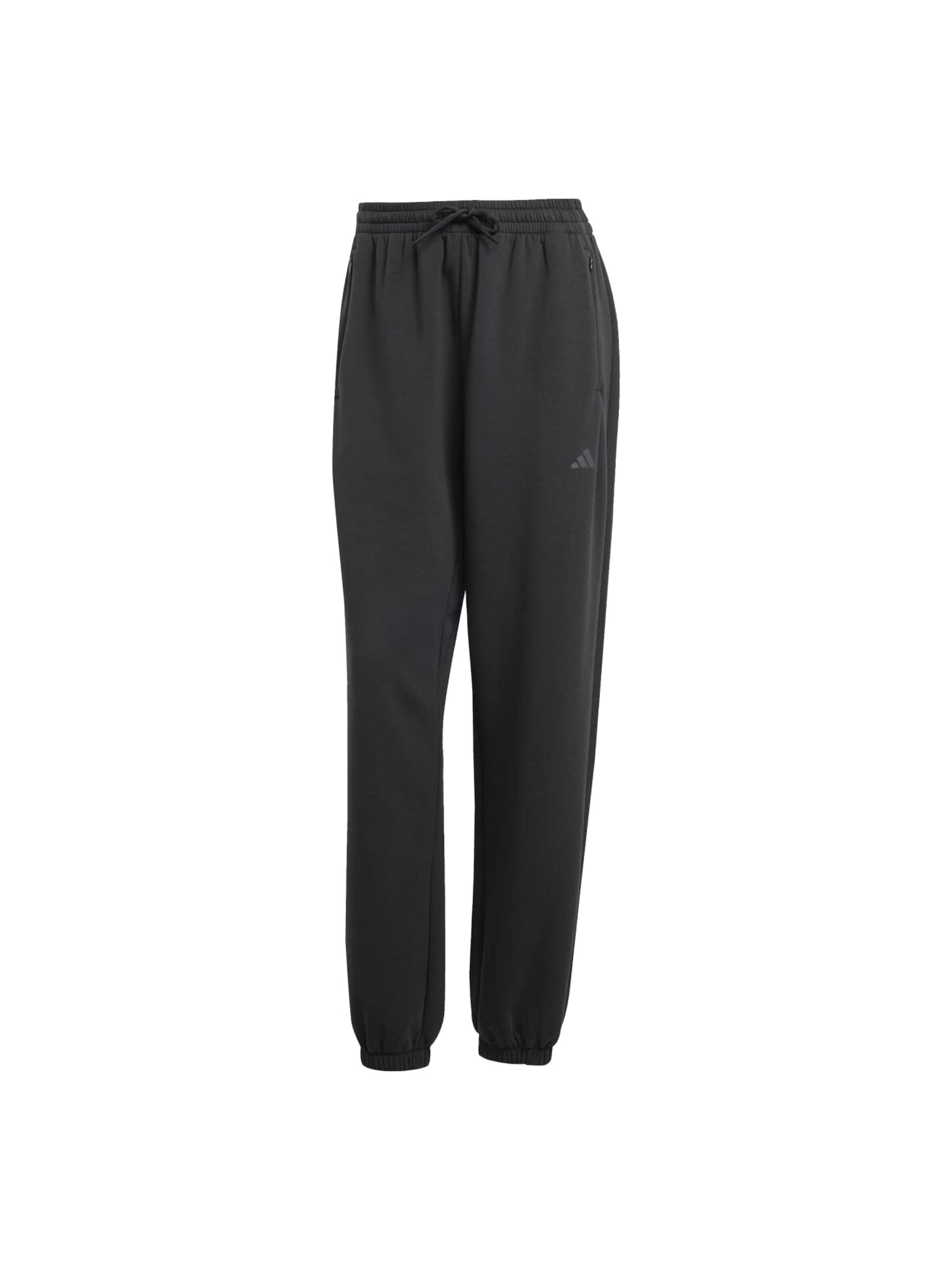 ADIDAS PERFORMANCE Workout Pants 'Designed For Training' in Black: front