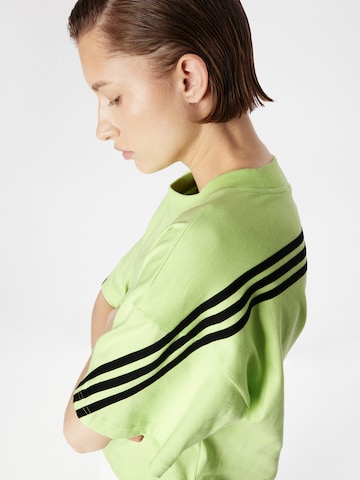 ADIDAS SPORTSWEAR Λειτουργικό μπλουζάκι 'Future Icons 3-Stripes' σε πράσινο