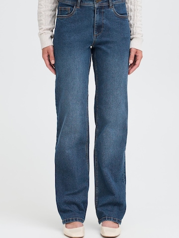 regular Jeans ' OXHELLE STRAIGHT JEANS ' di Oxmo in blu