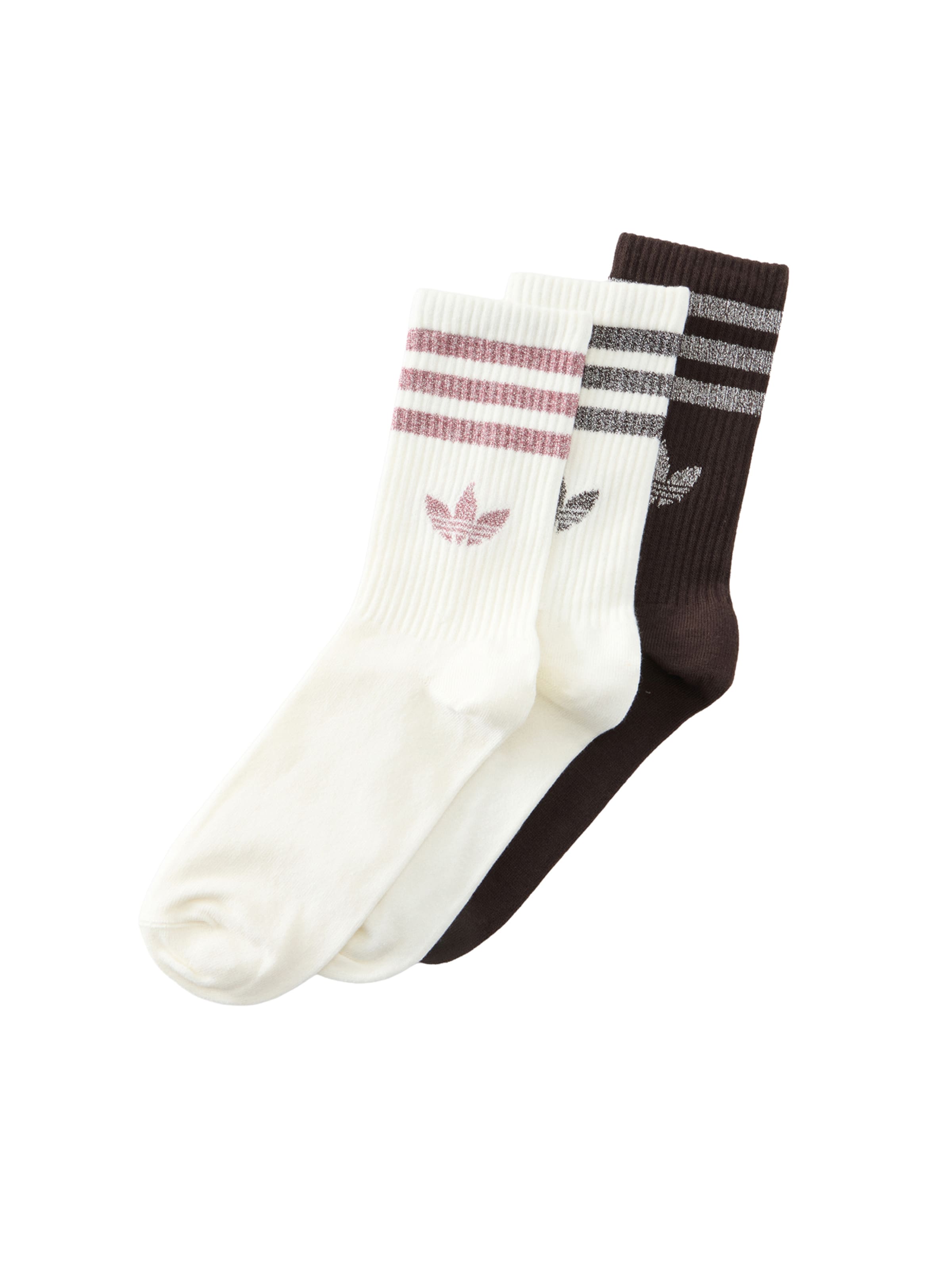 ADIDAS ORIGINALS - Meias em castanho: frente