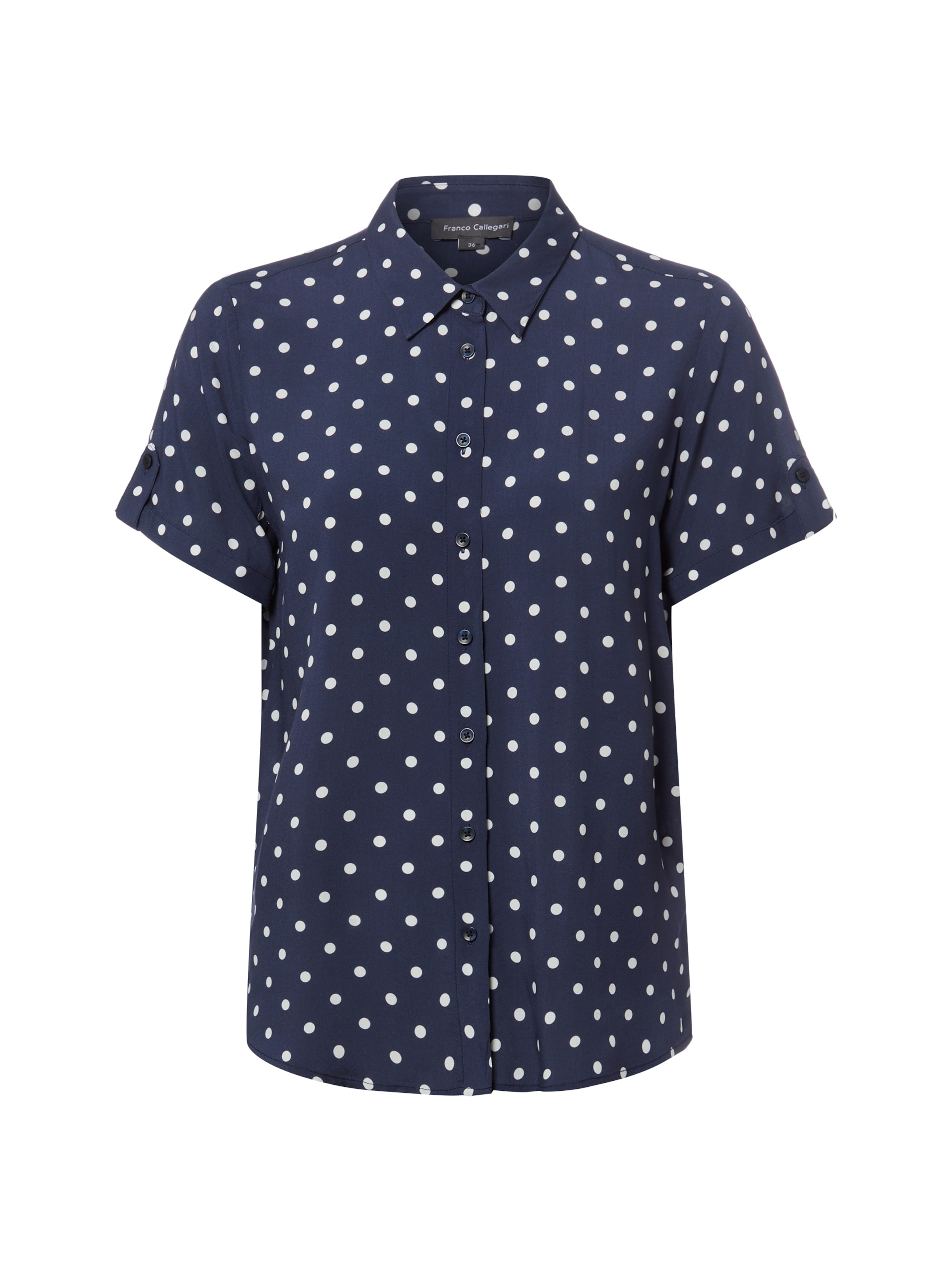 Franco Callegari Bluse ' Debby ' in Blau