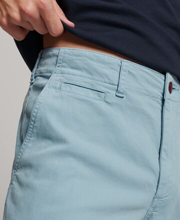 Superdry Slimfit Chinohose in Blau