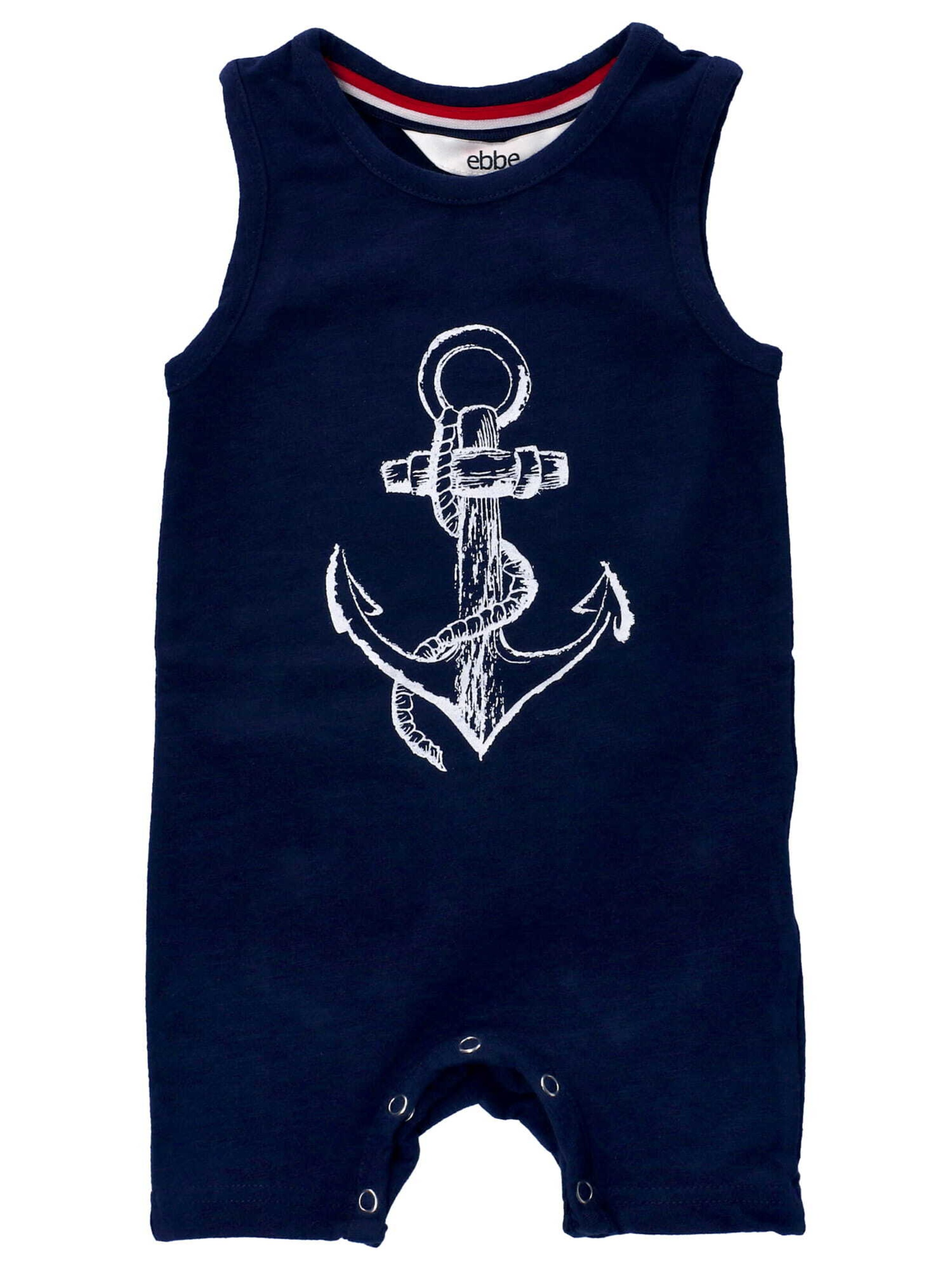 Ebbe Dungarees 'Dylan' in Blue: front