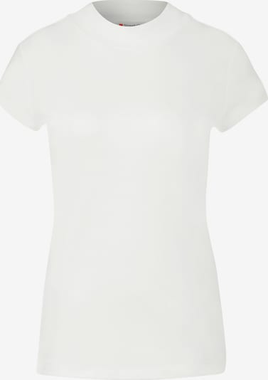 STREET ONE T-shirt en blanc cassé, Vue avec produit