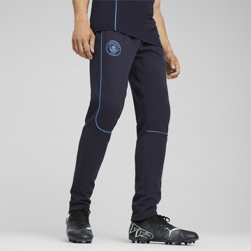PUMA Regular Sportbroek 'Manchester City' in Blauw: voorkant