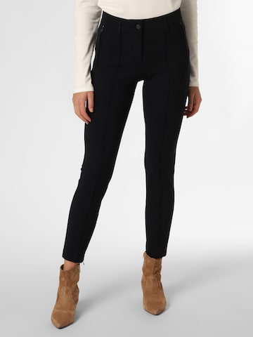 Cambio Skinny Pants 'Rhona' in Blue: front