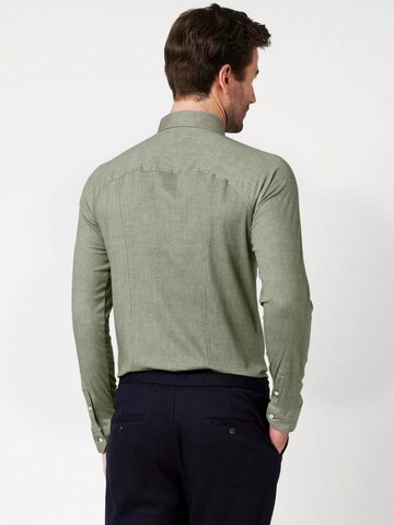 DESOTO Slim fit Button Up Shirt in Green