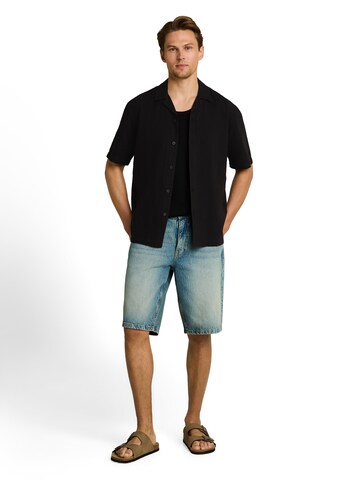 TOM TAILOR DENIM - Ajuste confortable Camisa en negro