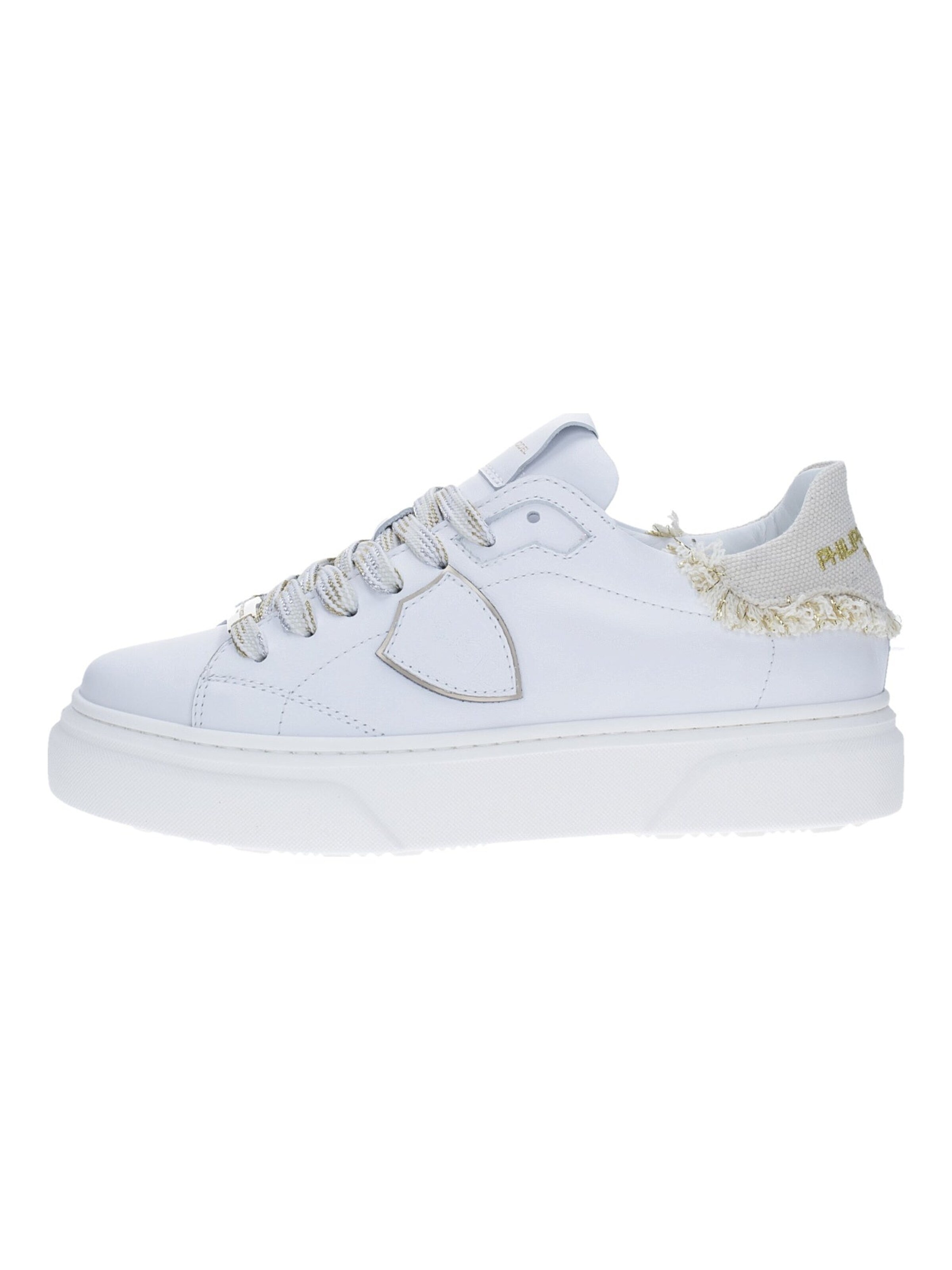 Sneaker bassa 'Philippe Model 80750' di Philippe Model in bianco: frontale