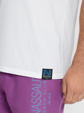 NASSAU Beach Club Shirt ' NB231040 ' in White