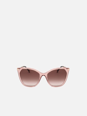 Carolina Herrera Zonnebril 'Carolina Herrera HER 0091/S Peach havana 56/20/145 Women Sunglasses' in Oranje: voorkant