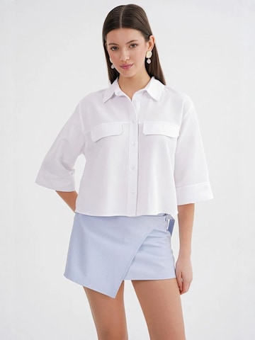 MixRay Blouse in White: front
