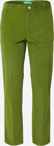 UNITED COLORS OF BENETTON Regular Pants in Green: front