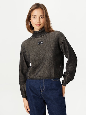 Calvin Klein Jeans Genser i grå: forside