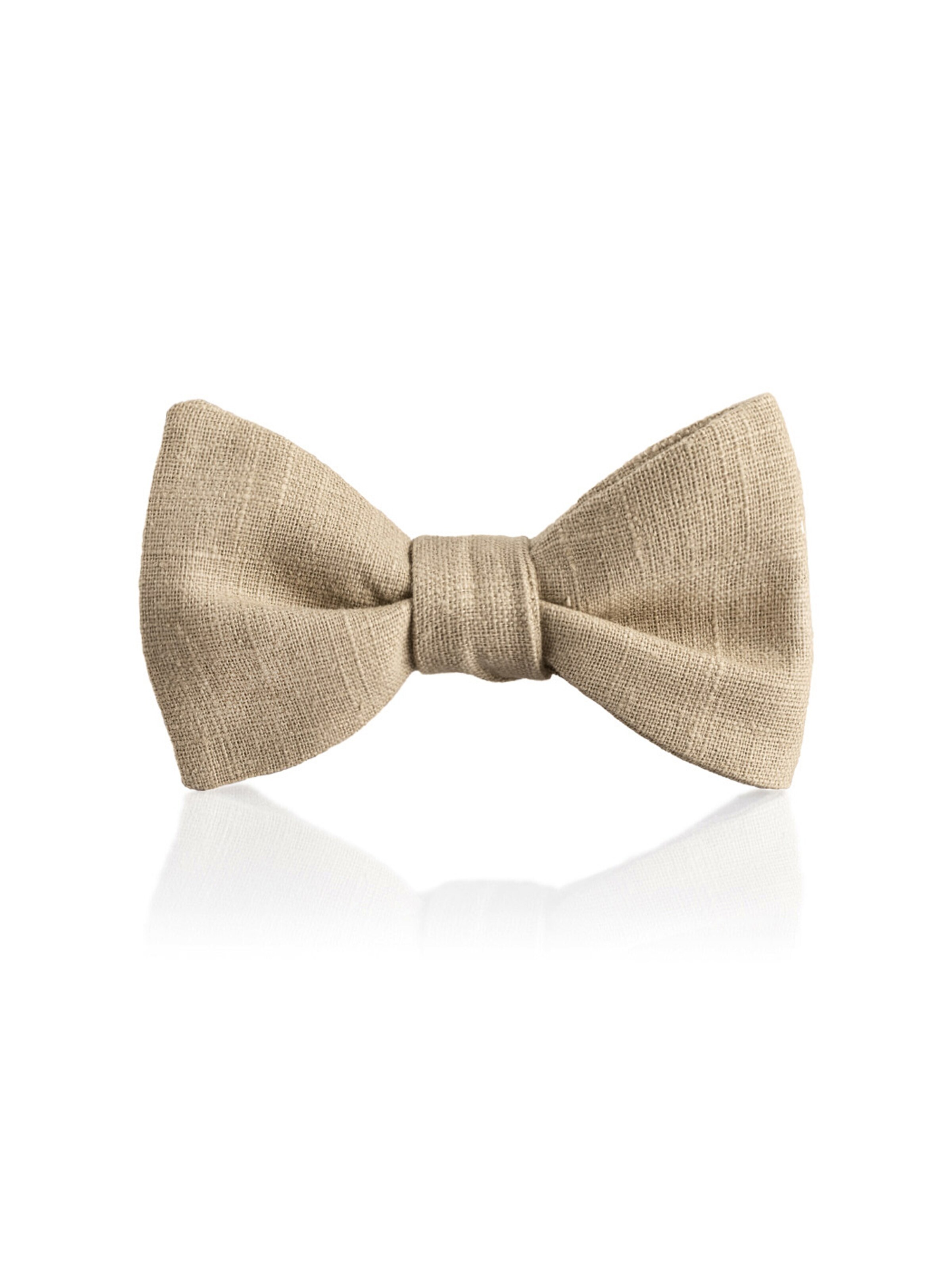 FAFIGO Bow Tie 'Set Nevio' in Beige