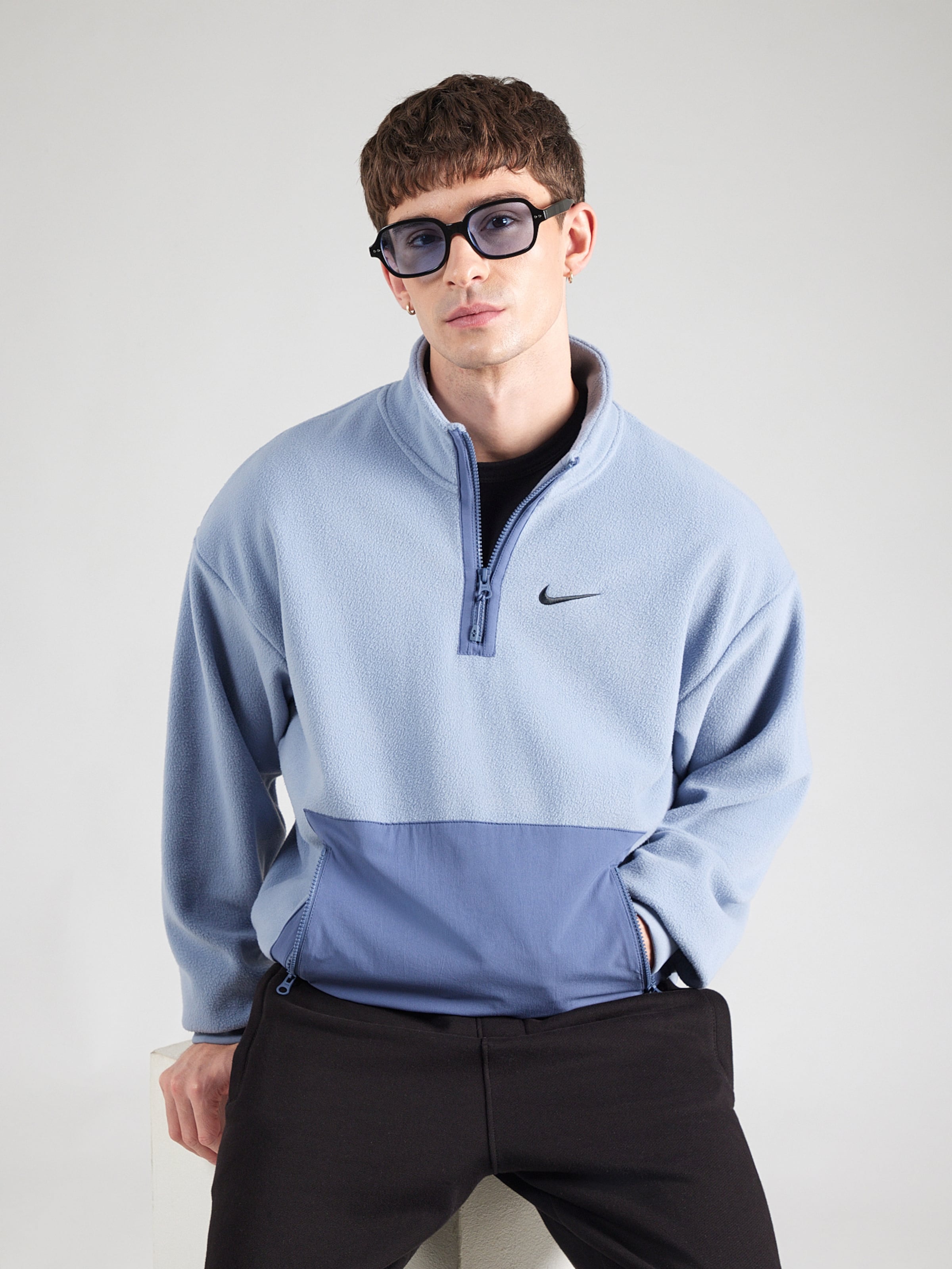 nike light blue sweater