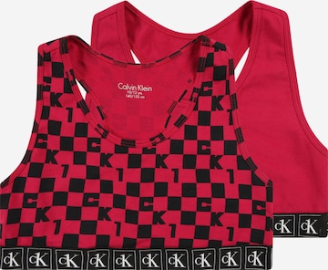 Bustino Reggiseno di Calvin Klein Underwear in rosso: frontale