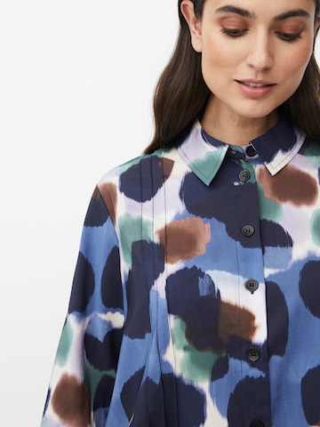 Chemisier 'MaIbilisan' Masai en bleu