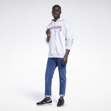 Reebok Sweatshirt 'Human Rights  Now!' in Grey