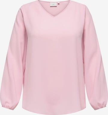 ONLY Carmakoma Bluse 'CARVica' i pink: forside