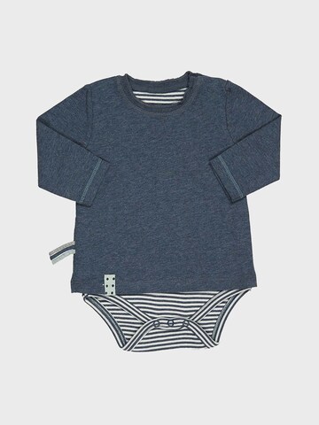 OrganicEra Romper/Bodysuit in Blue: front