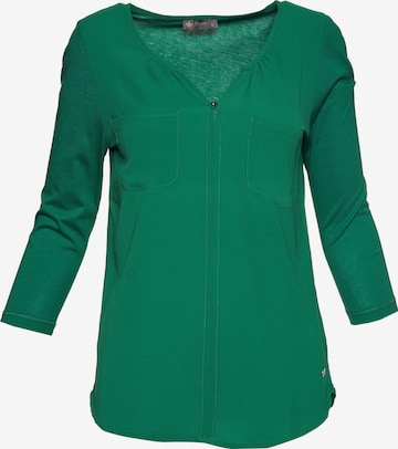 Decay Blouse in Green: front