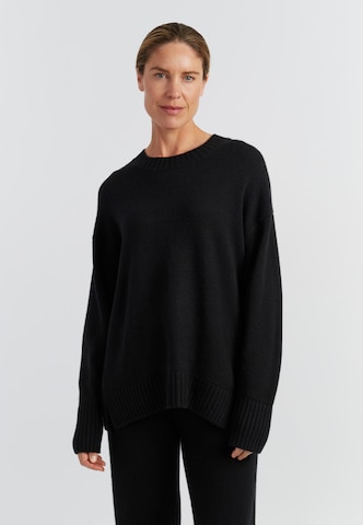 Pull-over Chinti & Parker en noir : devant