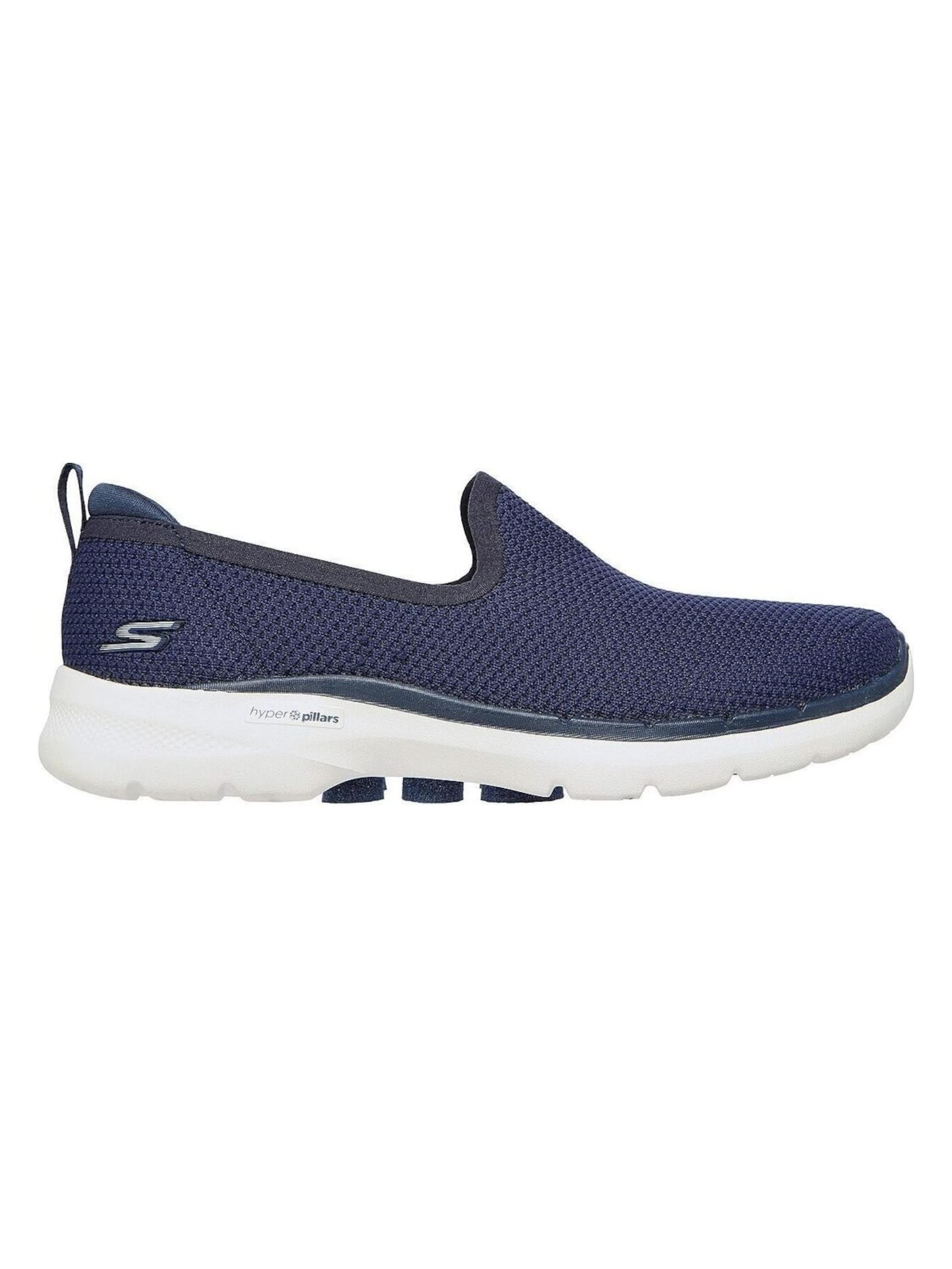 SKECHERS Sportschuh 'Go Walk 6 - Clear Vi'‌‌‌‌ in Blau: Vorderseite