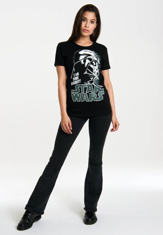 LOGOSHIRT T-Shirt 'Star Wars' in Schwarz