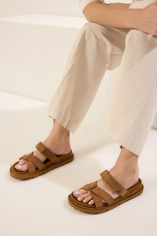 Sandales Trendyol en marron