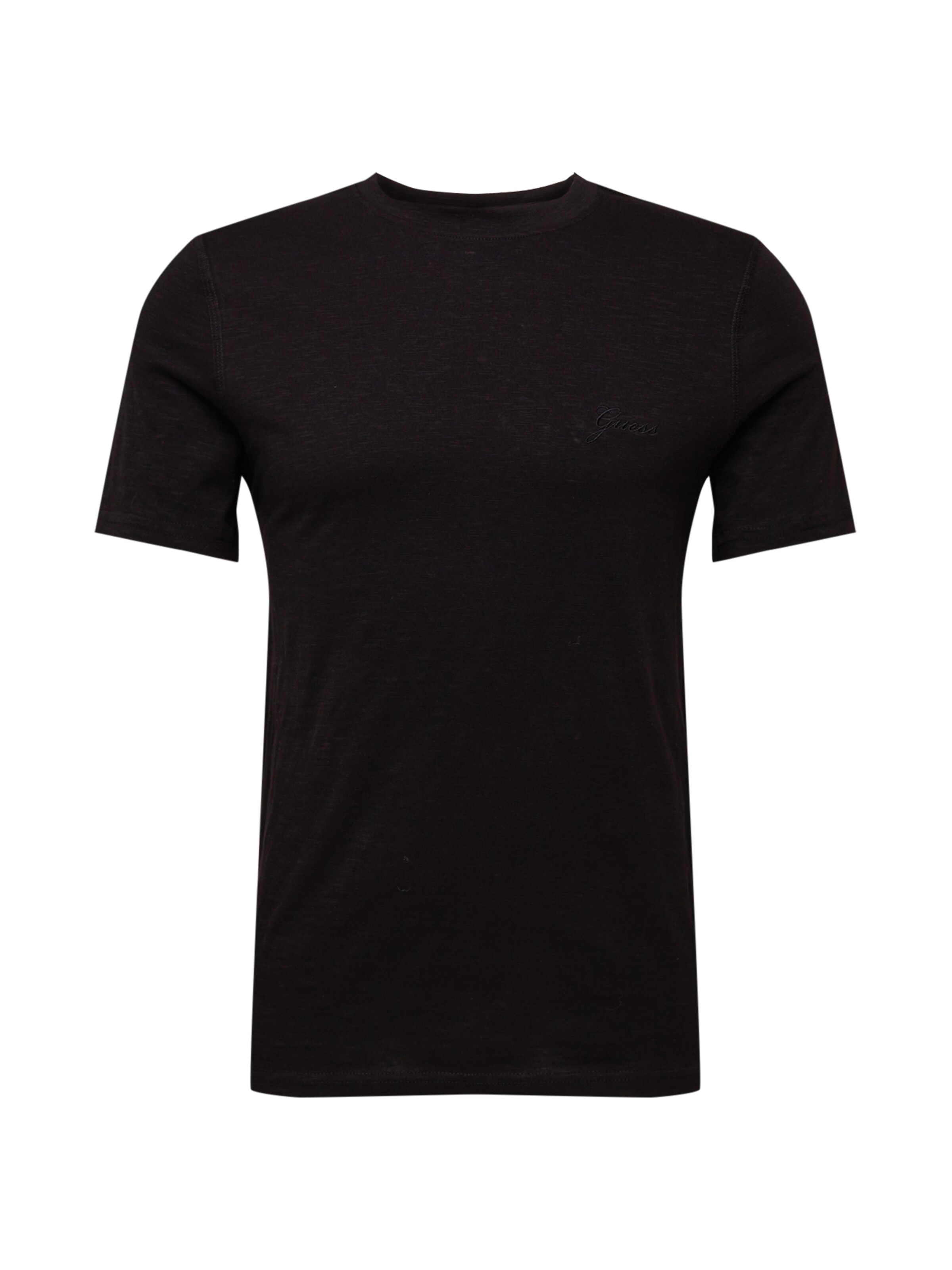 Männer Shirts GUESS T-Shirt in Schwarz - HC77159