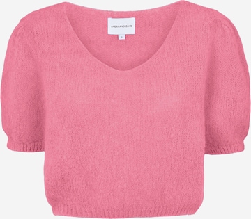 americandreams Pullover 'Lolanda' in Pink: Vorderseite