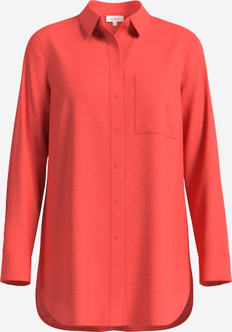 s.Oliver Blouse in Oranje: voorkant