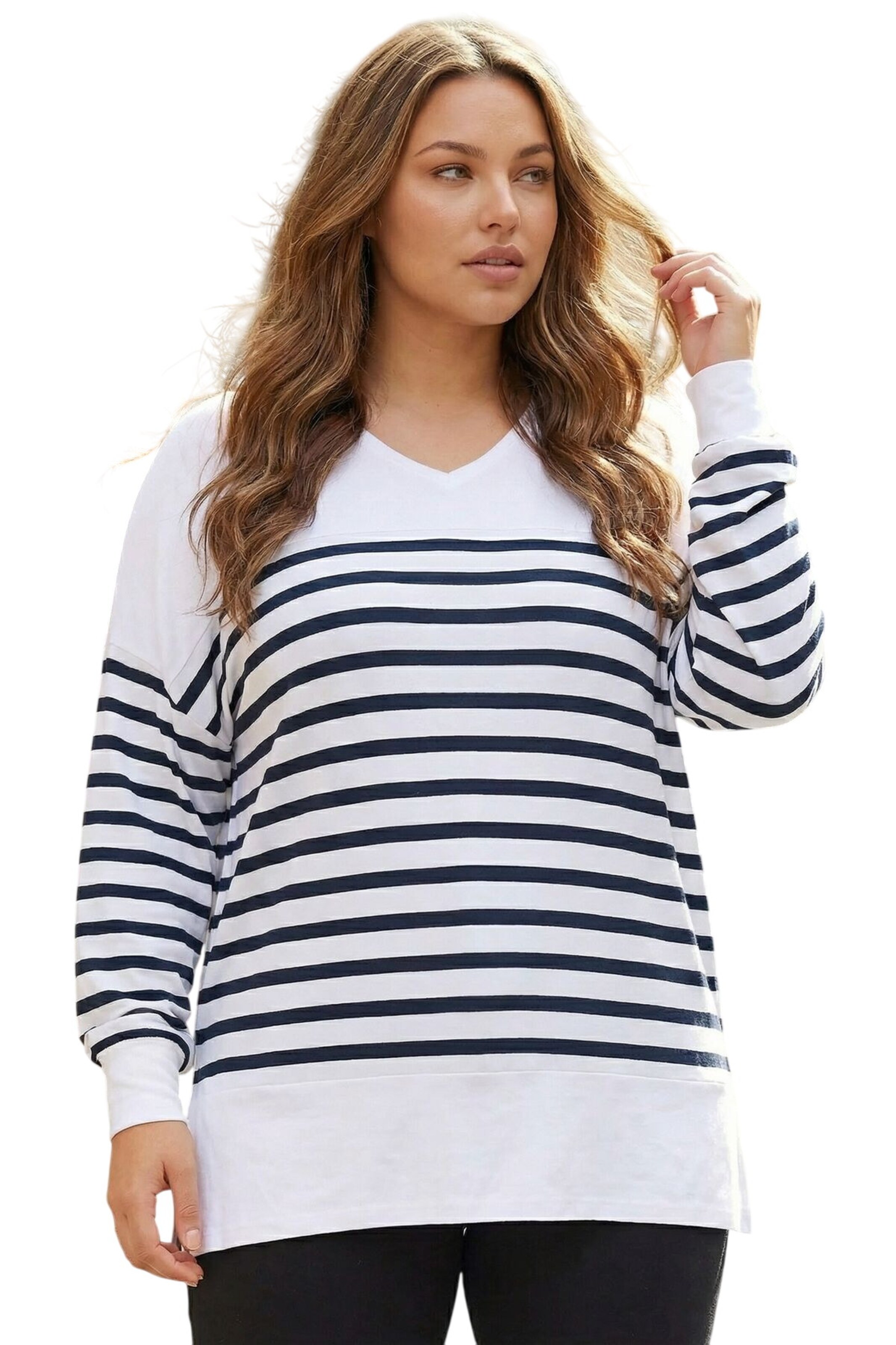 Stil Diva Shirt in Wit: voorkant