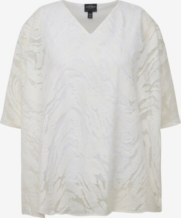 Ulla Popken Blouse in White: front