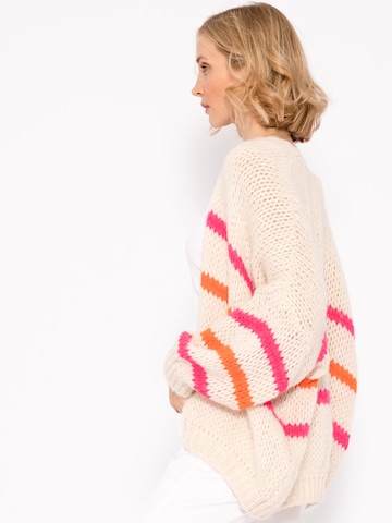 Cardigan oversize SASSYCLASSY en beige