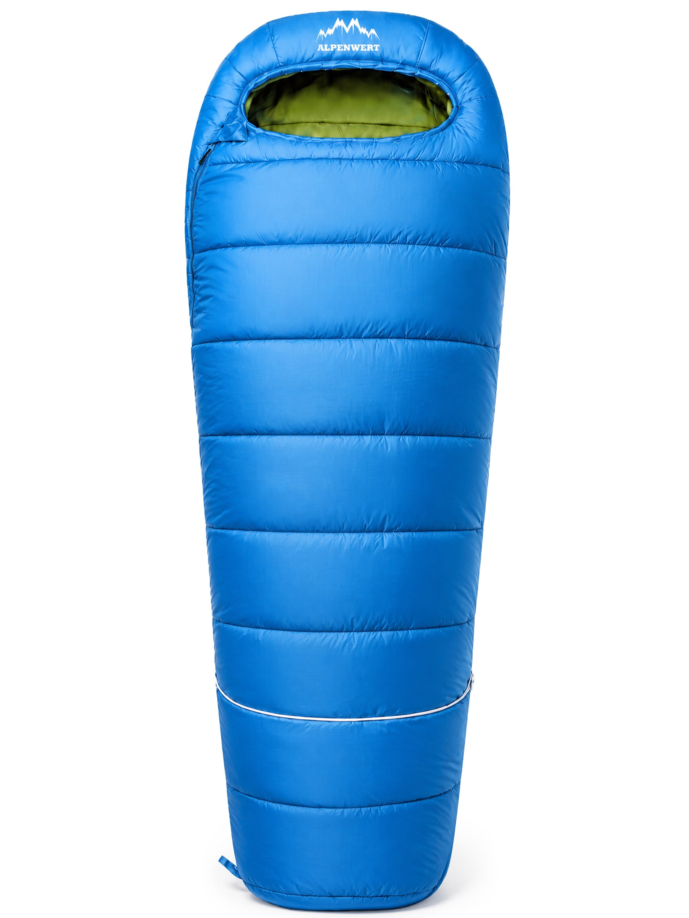 Alpenwert Sleeping Bag 'Schlafsack Kinder' in Blue