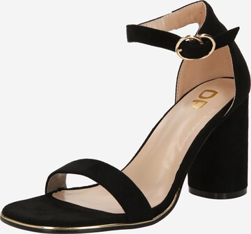 Sandales à lanières 'Sweetie' Dorothy Perkins en noir : devant