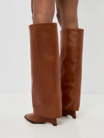 CESARE GASPARI Stiefel in Braun