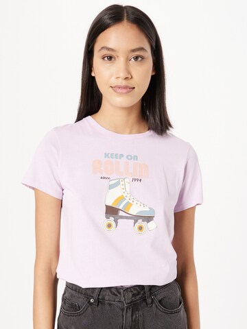 lillā Iriedaily T-Krekls: no priekšpuses