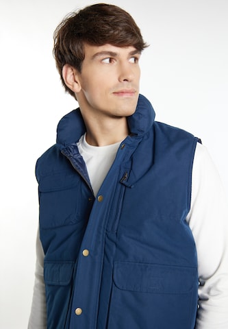 Gilet di MO in blu