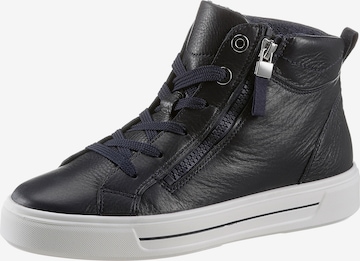 ARA Sneakers hoog 'Courtyard' in Zwart: voorkant