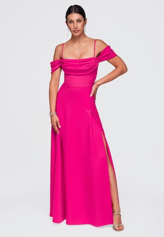 Ombre Evening dress in Pink