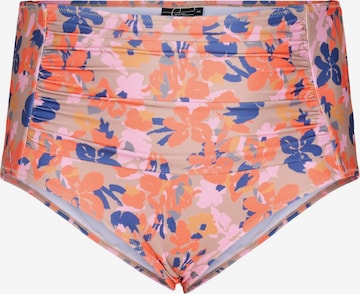 Swim by Zizzi Bikini Bottoms 'STELLA' in Orange: front