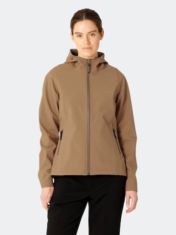 ILSE JACOBSEN Functionele jas 'Daybreak02' in Beige: voorkant