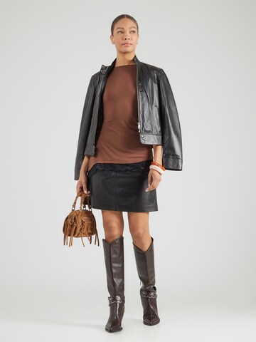 ABOUT YOU - Camisa 'Nayeli' em castanho