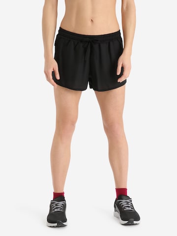 ICEBREAKERregular Sportske hlače 'ZoneKnit' - crna boja