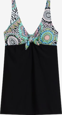 bonprix T-Shirt Uimapukumekko värissä musta: etupuoli