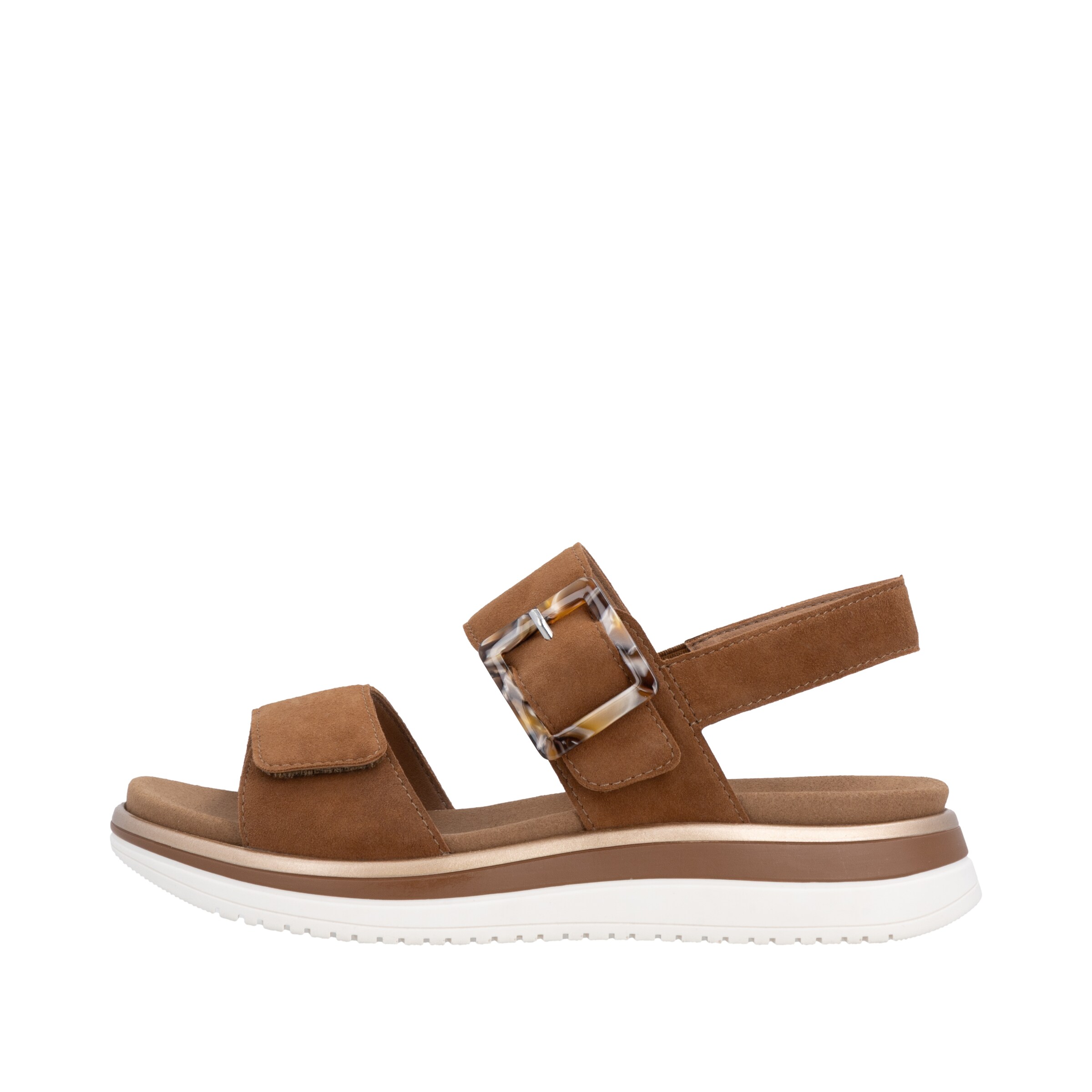 REMONTE Strap Sandals in Brown